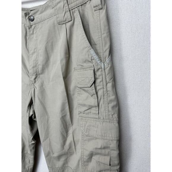Light Khaki 5.11 36x31 Mens Tactical Series Pants 100% Cotton - Picture 4 of 14